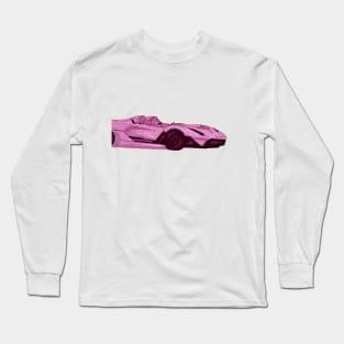 pink car Long Sleeve T-Shirt
